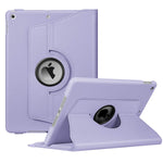 Fintie Rotating Case for iPad 9th Generation (2021) / 8th Generation (2020) / 7th Gen (2019) 10.2 Inch - 360 Degree Rotating Stand Cover with Pencil Holder, Auto Wake Sleep, Lilac Purple