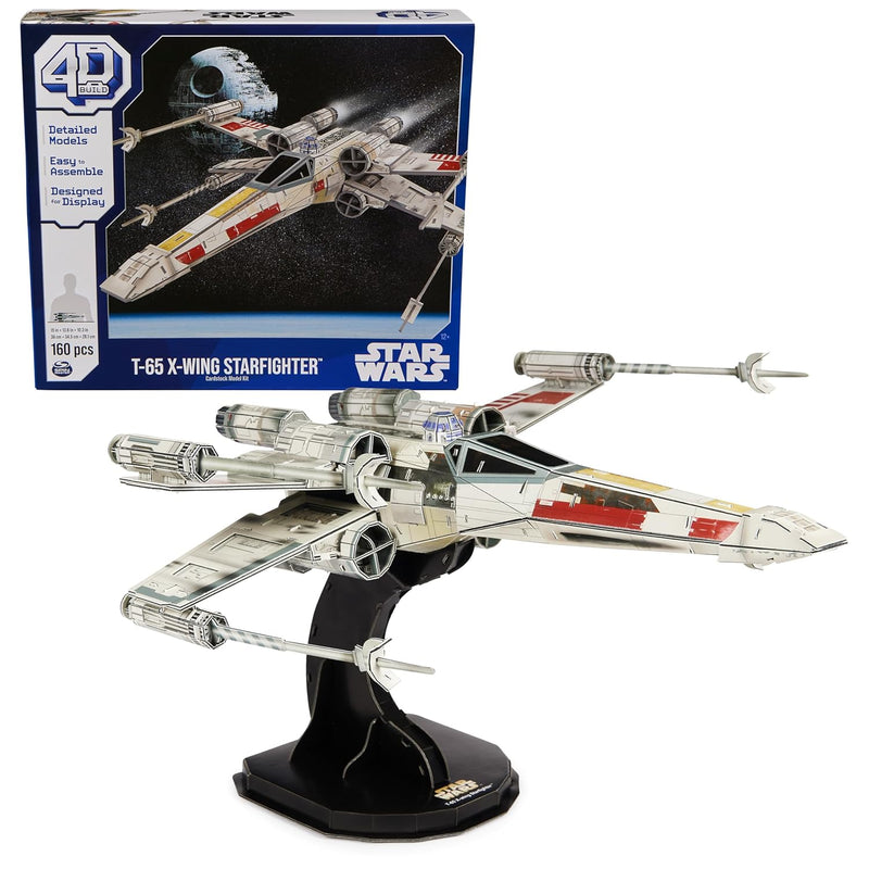 Star Wars T 65 X Wing Starfighter 3D Model Kit, Star Wars Gifts, Star Wars Toy
