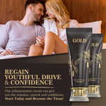 Male Performance Enhancement Med3000 Gold Gel For Men – Clinically Proven Topical Formula For Support And Strength