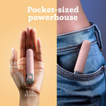 Bullet Vibrator By - Rechargeable & Waterproof Vibrator Bullet With 10 Pleasure Modes, Body-Safe Silicone, Discreet Women'S Sex Toy, Adult Sex Toy, 3.8? × 0.7? (Pastel Pink)
