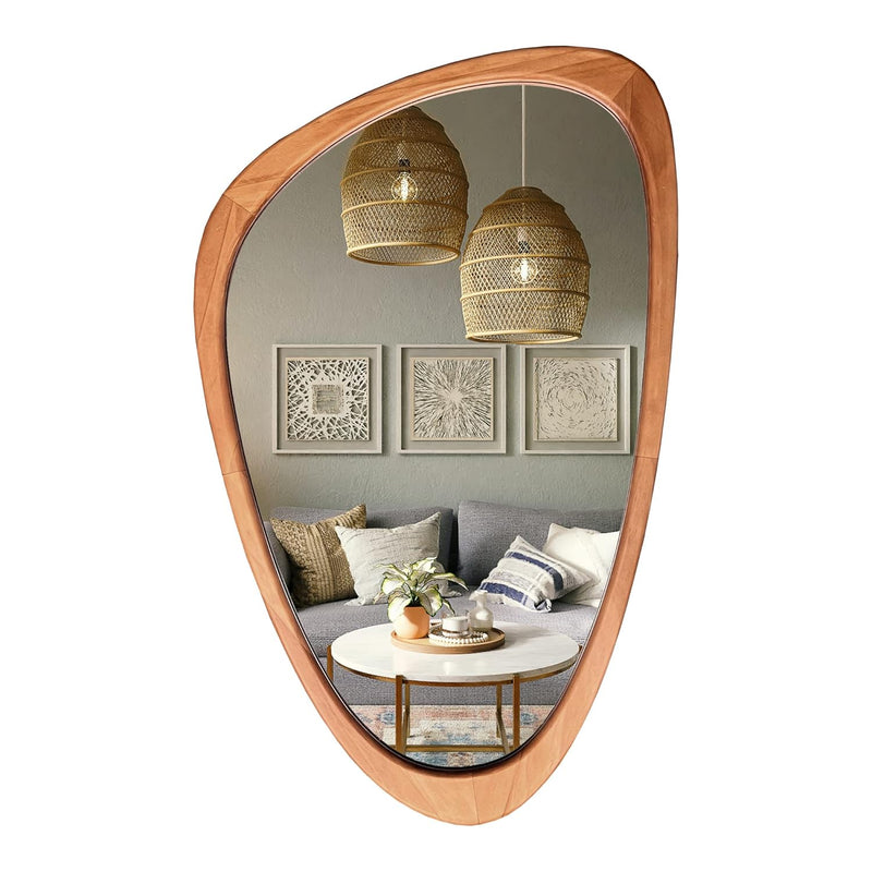 Asymmetrical Mirror, Irregular Wall Mirror, Wall Mirrors Decorative For Bedroo