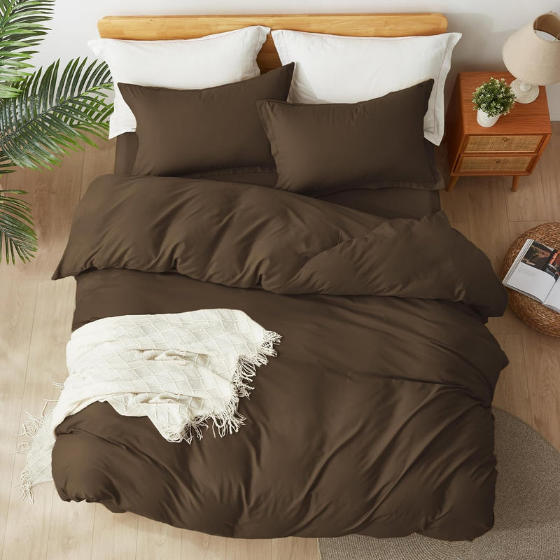 Twin Duvet Cover Set (2 Piece) For Kids, Double Brushed, Soft Prewashed With Z