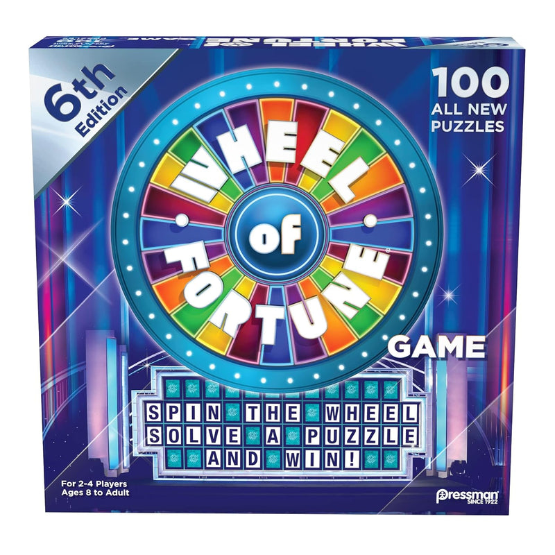 Wheel of Fortune Game: 6th Edition - Spin The Wheel, Solve A Puzzle, And Wi