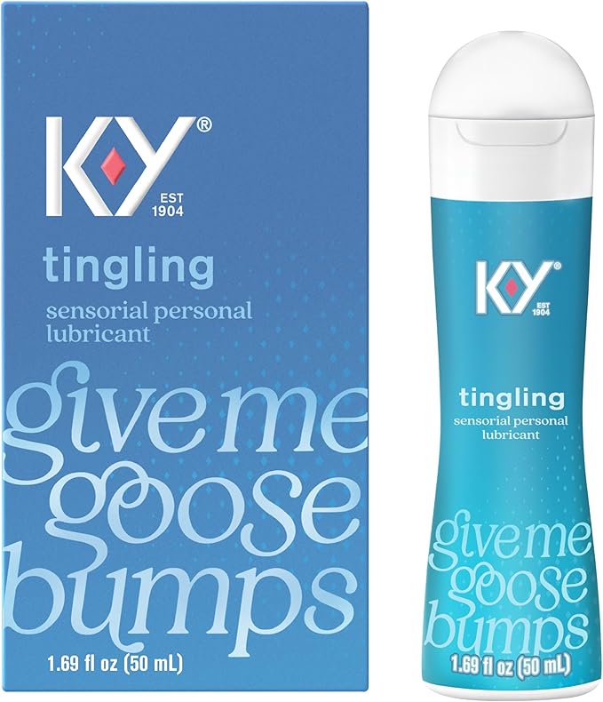 Tingling Water-Based Personal Lubricant – Sensory Enhancing Lube, 1.69 fl oz
