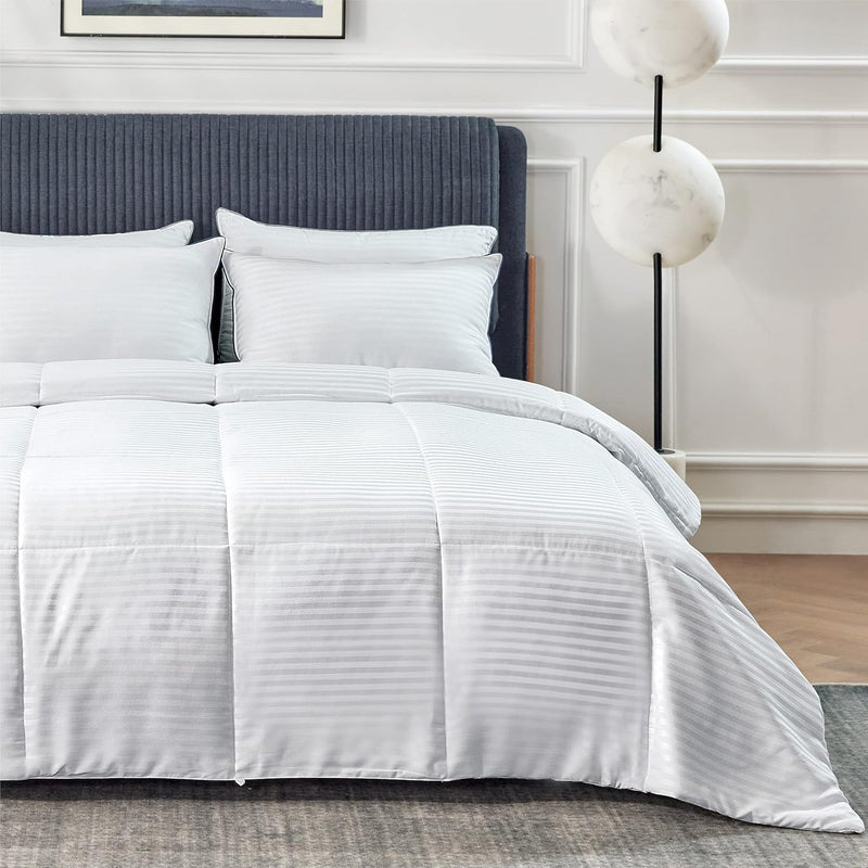 Duvet Insert Lightweight Comforter, Quilted Cooling Duvet Insert, Ultra Soft D