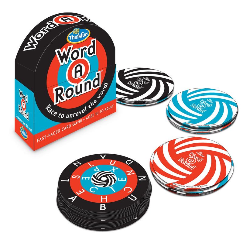 ThinkFun Word A Round Game - Engaging Vocabulary Builder for Teens and Adul