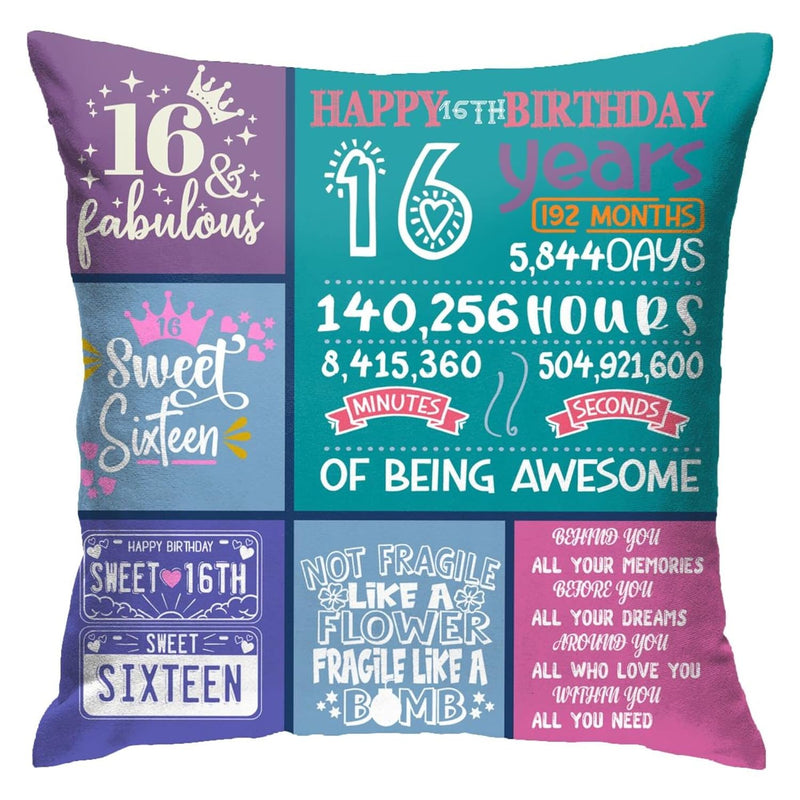 Sweet 16 Gifts For Girls - 16 Birthday Decorations,16Th Birthday Gifts For Gir