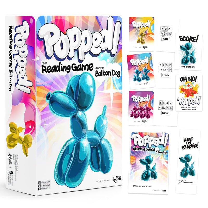 Popped! Learning Resources And Fun Card Game Learn Reading Skills In Weeks