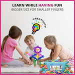 300-Piece Interlocking Disc Building Blocks for Kids Ages 3+