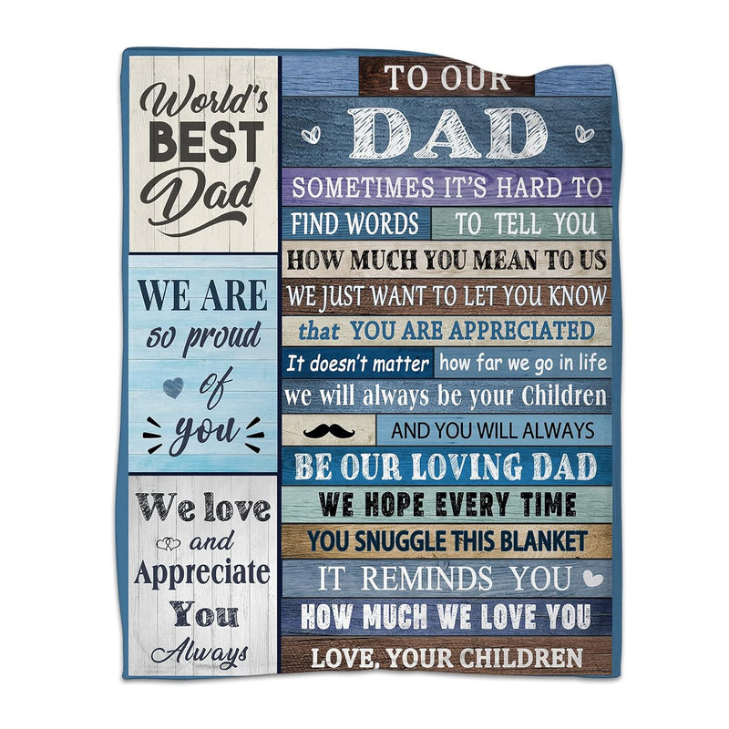Gifts For Dad Blanket, Dad Blanket, To My Dad Gift, Birthday Gifts For Dad, Da