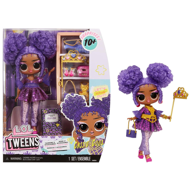 Lol Surprise Tweens Fashion Doll Cassie Cool With 10+ Surprises Great Gift