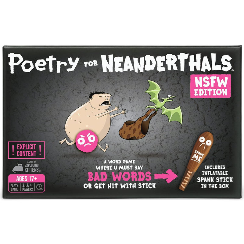 Exploding Kittens Presents Poetry for Neanderthals NSFW Edition - Adult Par