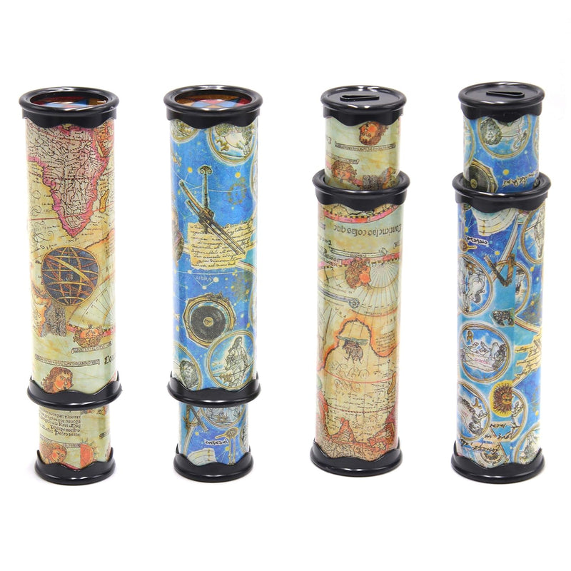 Magic Kaleidoscope, 4 Pack For Kids Adults 3D Mirror Lens Kaleidoscope Party F