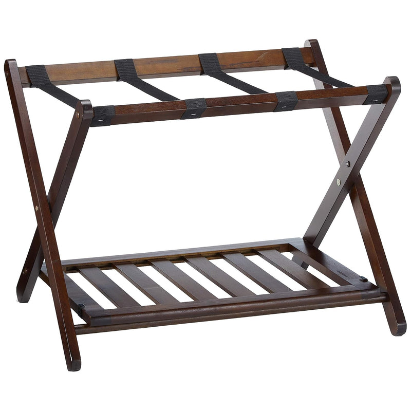 Remy Shelf Luggage Rack, Cappuccino