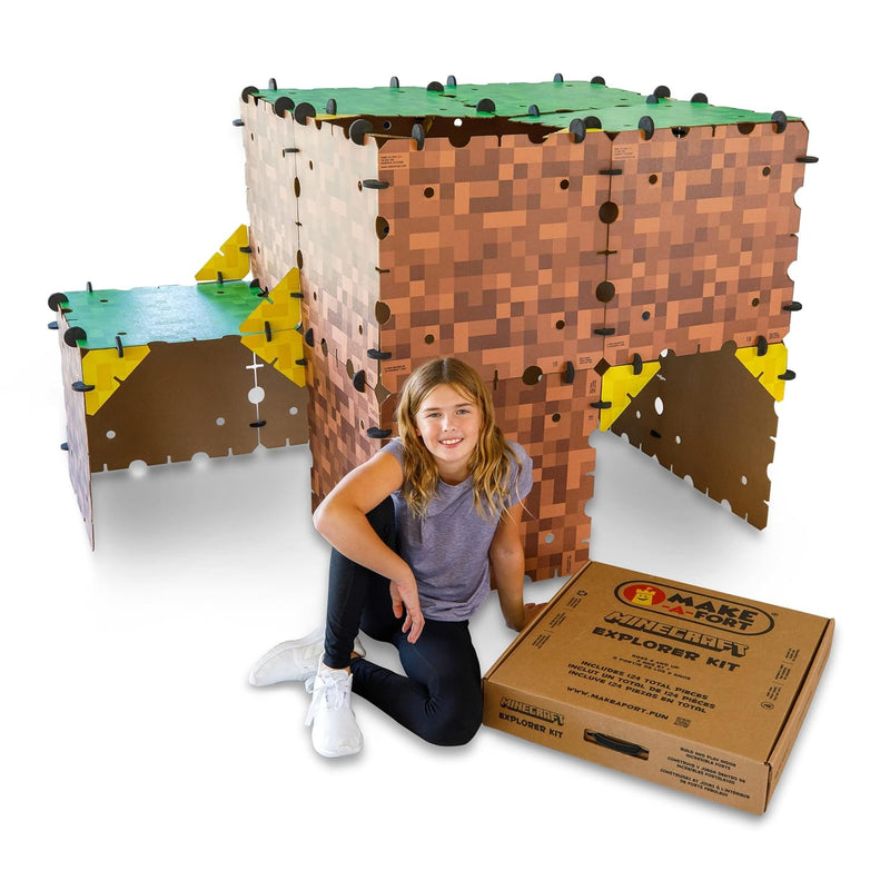 Minecraft Explorer Kit Build Minecraft In The Real World Endless Play For A