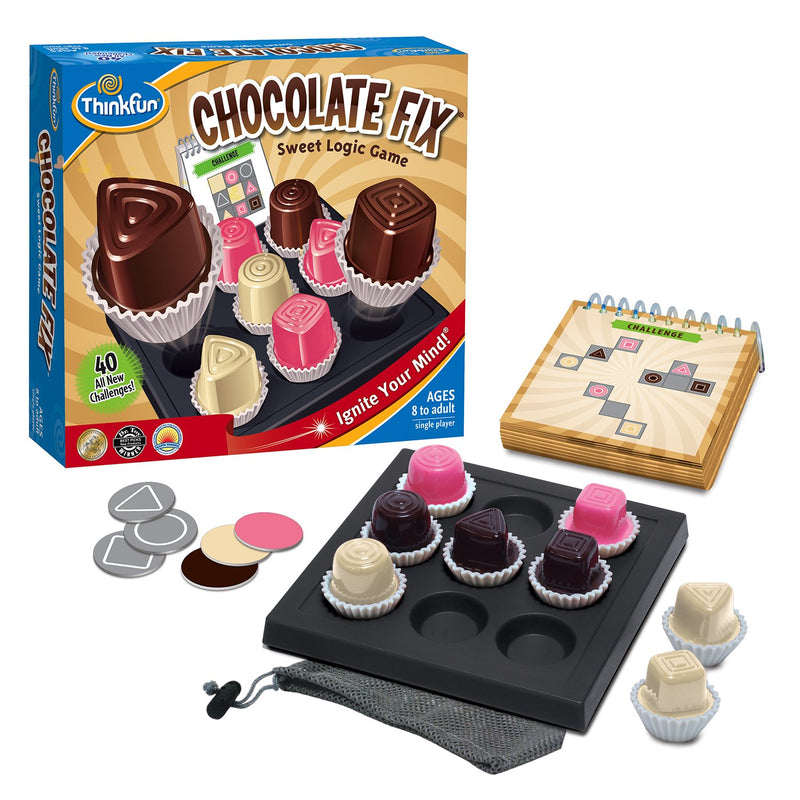 ThinkFun Chocolate Fix - Engaging Logic Game for Ages 8 and Up | Brain Teas