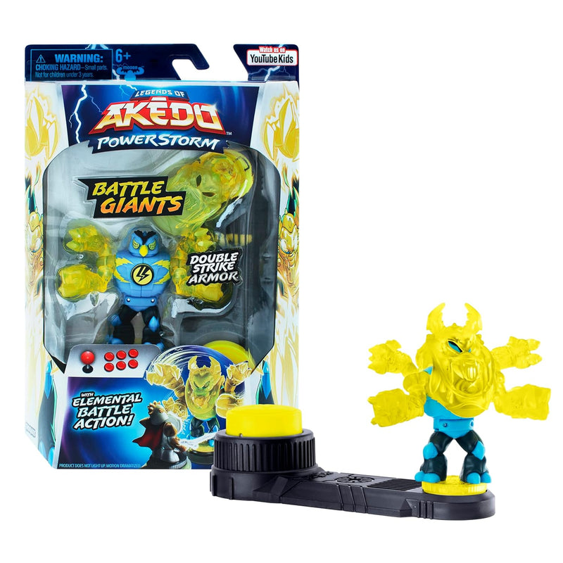 Legends Of Power Storm Giants Thoraxis Mini Battling Warrior With Double St