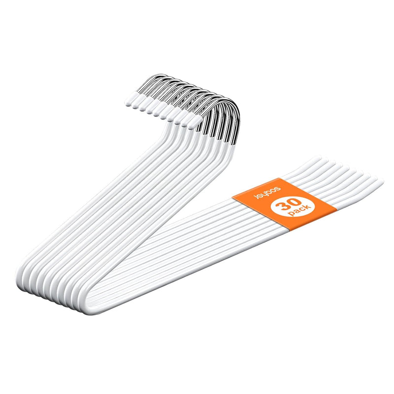 Pants Hangers Space Saving - 30 Pack Open Ended Hangers For Pants - Scarf Organi
