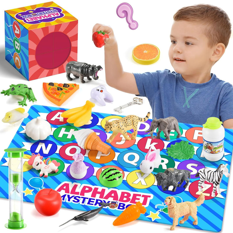 Alphabet Learning Toy For Kids Age 3 4 5 6 7 8 Year Old,26 Pcs Alphabet Mys