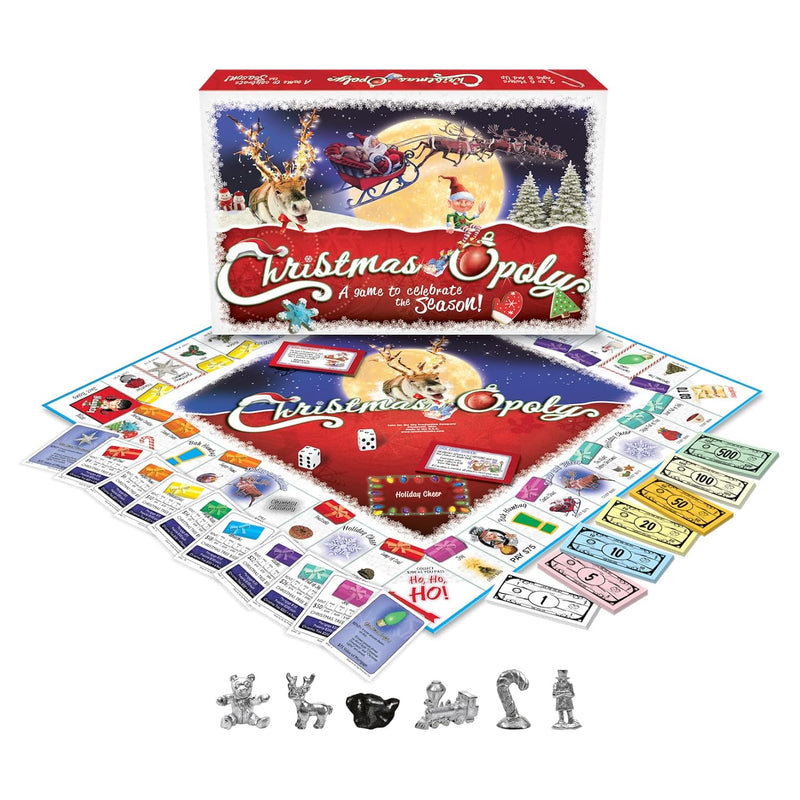 Late for the Sky: Christmas-Opoly, Festive Twist on one of the Most Well Kn