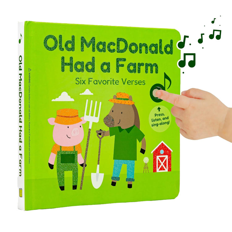 Interactive Musical Books for Toddlers, 1-3 and 2-4 Years Old, Wheels on Th