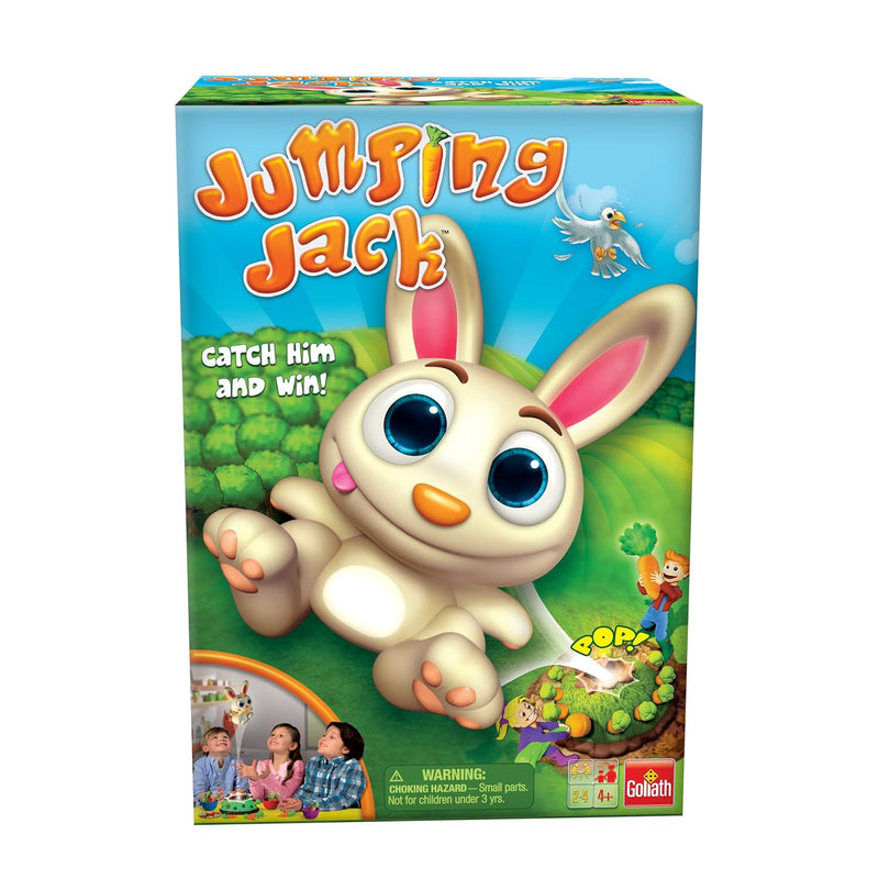 Jumping Jack Game by Goliath — Pull Out a Carrot and Watch Jack Jump by Gol
