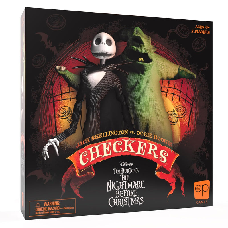 Disney Tim Burton’s The Nightmare Before Christmas Checkers | Featuring Jac