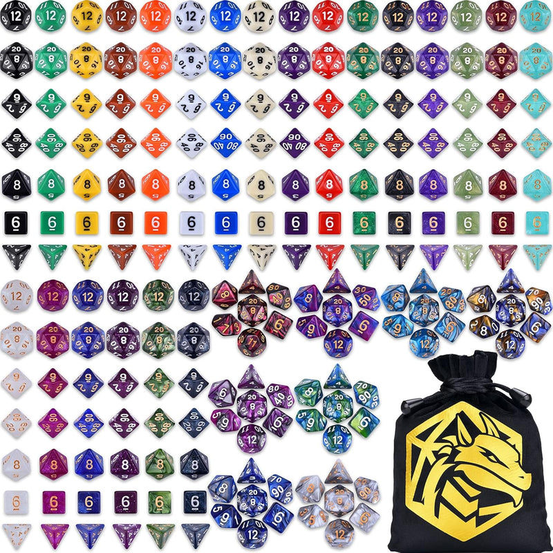Dnd Dice Sets 30 X 7 (210Pcs) Polyhedral Rpg Dice For Dungeons And Dragons