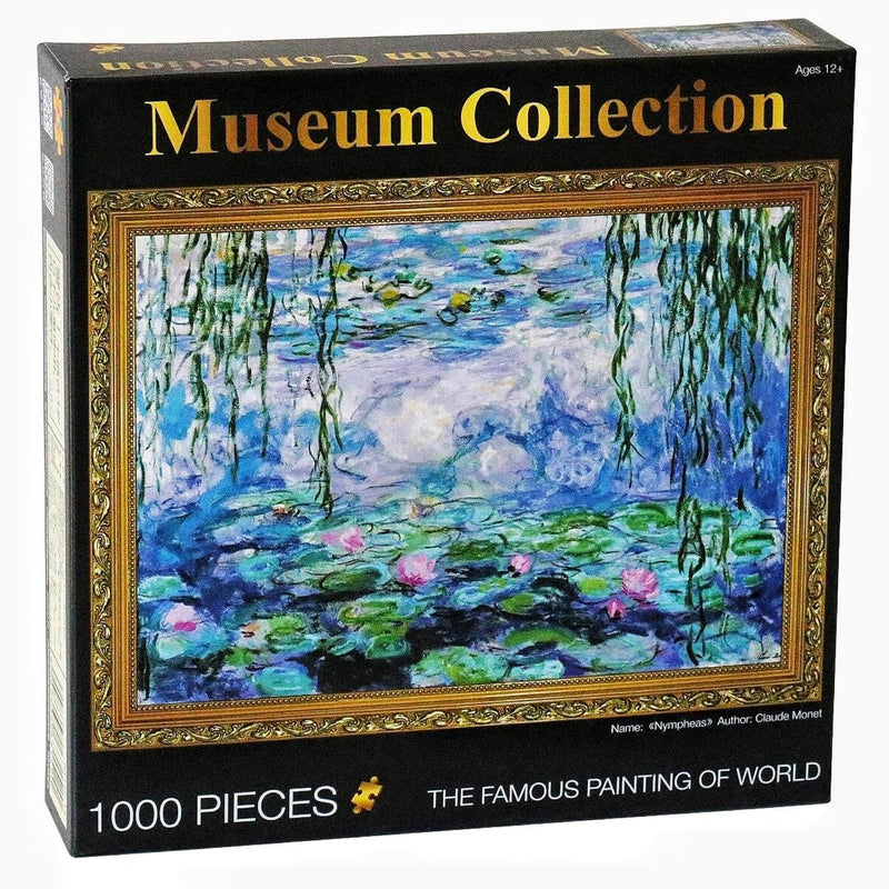 Water Lilies By Claude Monet Jigsaw Puzzle 1000 Piece Art Puzzles For Adult