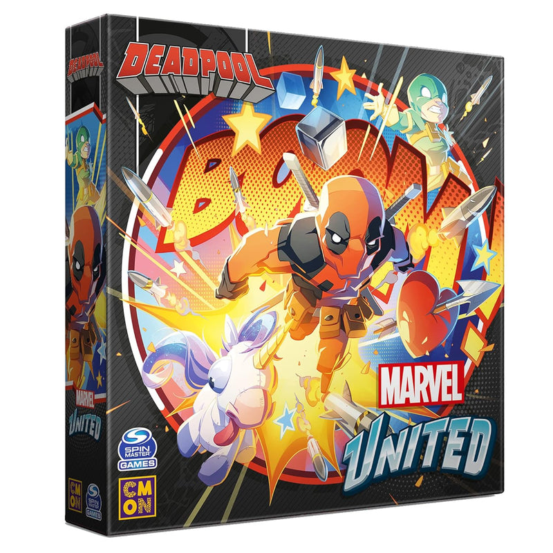 CMON Marvel United Deadpool Expansion | Tabletop Miniatures Game | Strategy