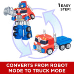 Playskool Heroes Transformers Rescue Bots Energize Optimus Prime Action Figure, Ages 3-7 (Amazon Exclusive)