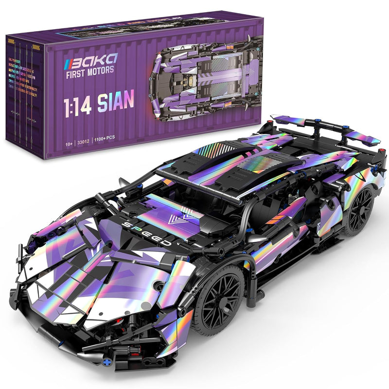 Sports Cars Building Kit For Kids, Teens, And Adults Stem Educational Const