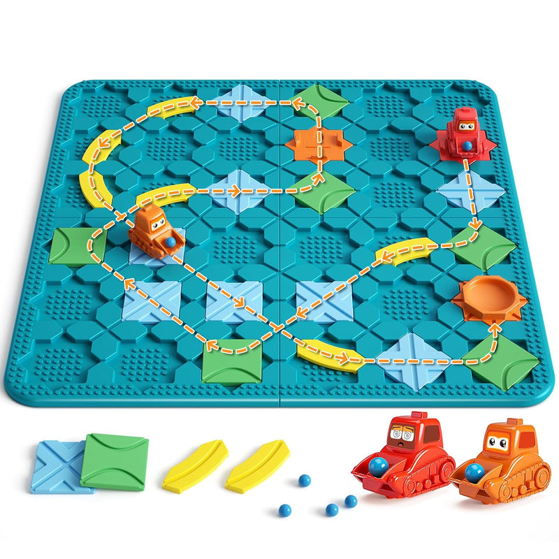 Kids Board Games Learning Toys, Stem Educational Logic Kits With 200+ Chall