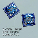XL Ultra-Thin Lubricated Condoms – Extra Wide, Vegan, Natural Latex (36)