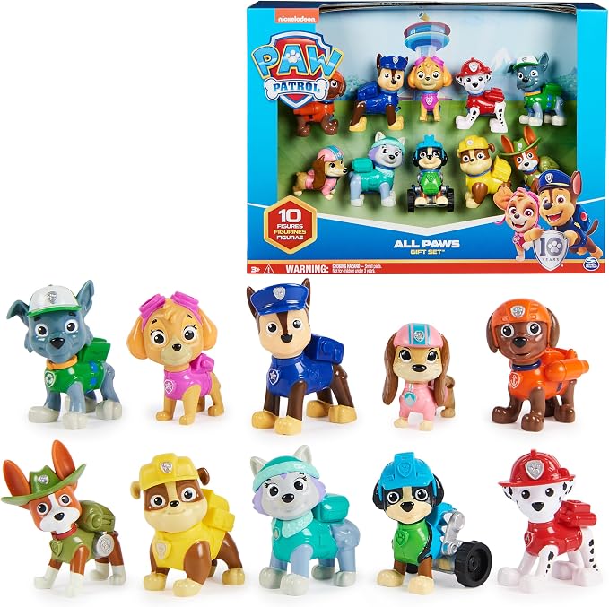 PAW Patrol 10th Anniversary 10-Figure Gift Pack