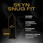 FIT Non-Latex Condoms, Ultra-Thin & Lubricated for Comfort, 12-Count