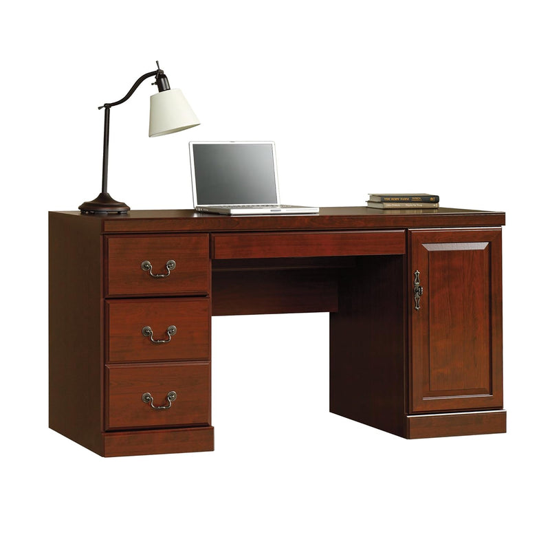 Heritage Hill Computer Credenza, Classic Cherry Finish