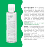 Lubelife Organic Aloe & Water Based Lube – Personal Lubricant For Women, Men & Couples – Toy & Condom Compatible, Hypoallergenic, Easy Clean Water Based Lubricant, 4 Fl Oz