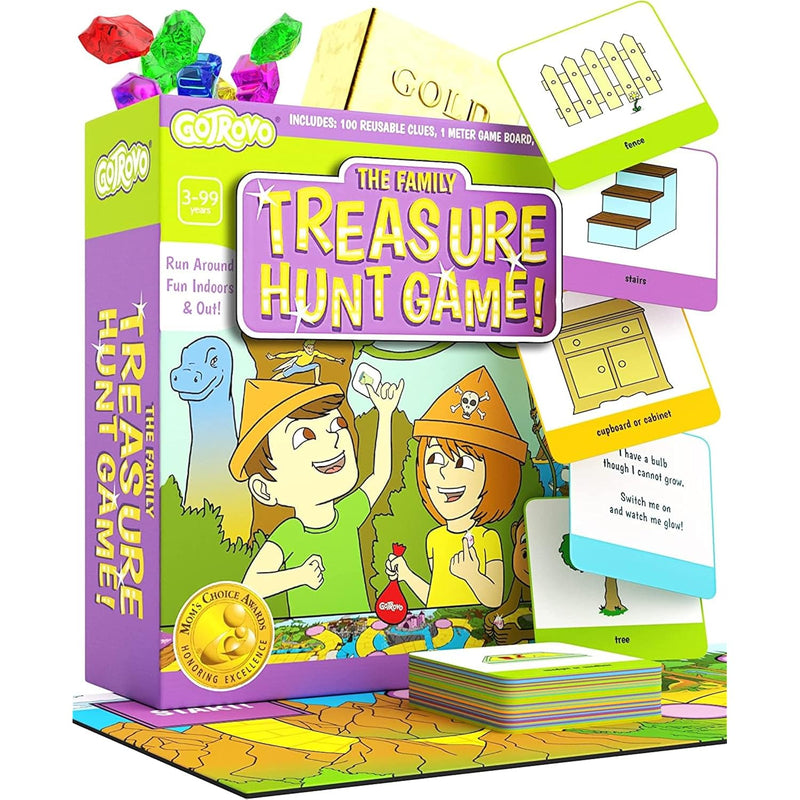 The Family Treasure Hunt Game! Active Search And Find Treasure Hunt Game Fo