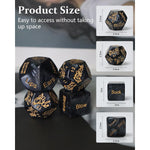 Positions Sex Dice Game For Couples Kinky Toys For Date Night Adult With Actions Body Parts, Naughty Sexy Fun Intimate Dice Set For Gift Ideas Travel Romantic Nights,Adults Love Foreplay, Black