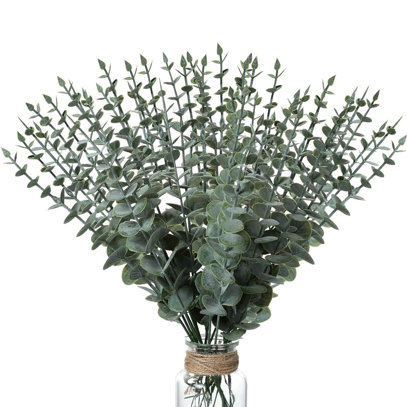 150 Pcs Eucalyptus Stems Decor Bulk Wedding Artificial Eucalyptus Leaves Flora