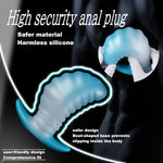 Silicone Anal Plug Mango Shaped, Butt Plug Soft Anal Sex Toy Prostate Massager, Anal Play For Beginners Men Women Couple Gay (S)