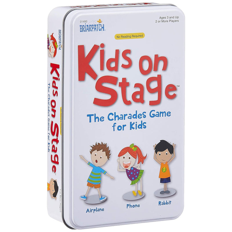 Briarpatch | Kids on Stage: The Charades Game For Kids Travel Tin, Ages 3+