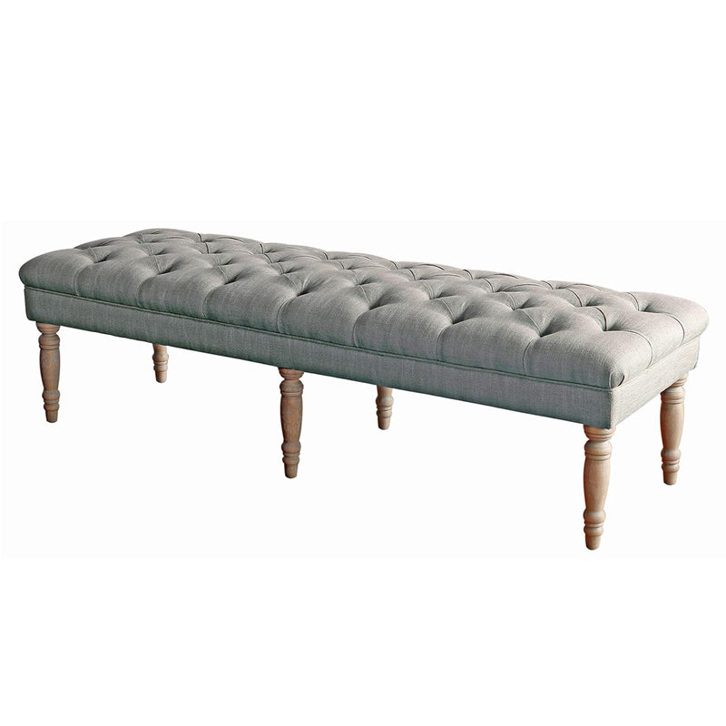 Home Decor | Large Upholstered Tufted Bench | Bench Ottoman With Storage For L