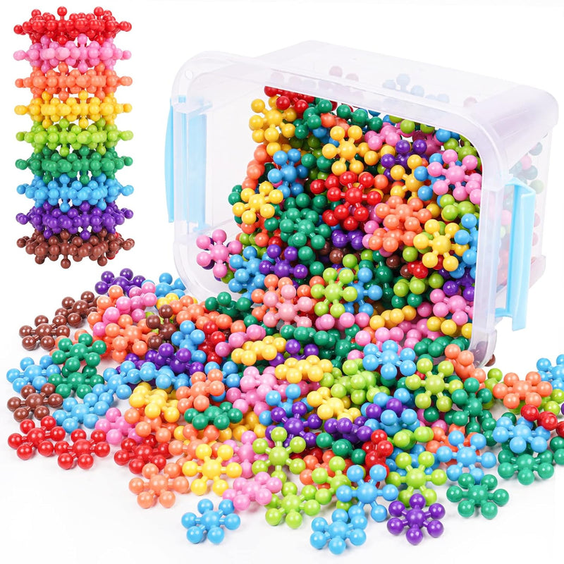 Snowflake Interlocking Building Block Educational Toy 300Pcs For Kids Ages