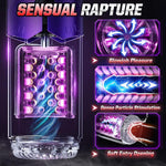 Automatic Male Masturbator with 7 Thrusting & Rotating Modes, 5 Suction Levels and App Control