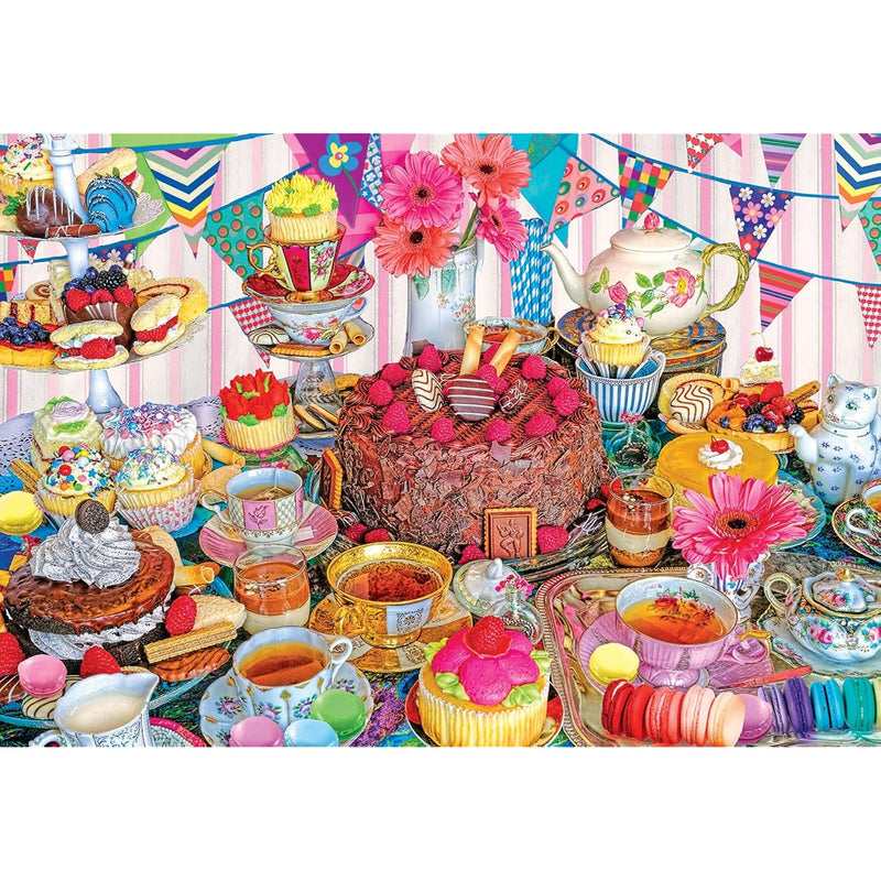 Roseart Kodak Premium Tea Party Tent 1500 Piece Jigsaw Puzzle For Adults