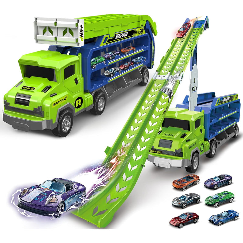 Kids Toys For 2 3 4 5 6 7 8 Years Old Boys, Carrier Truck Transport Car Toy