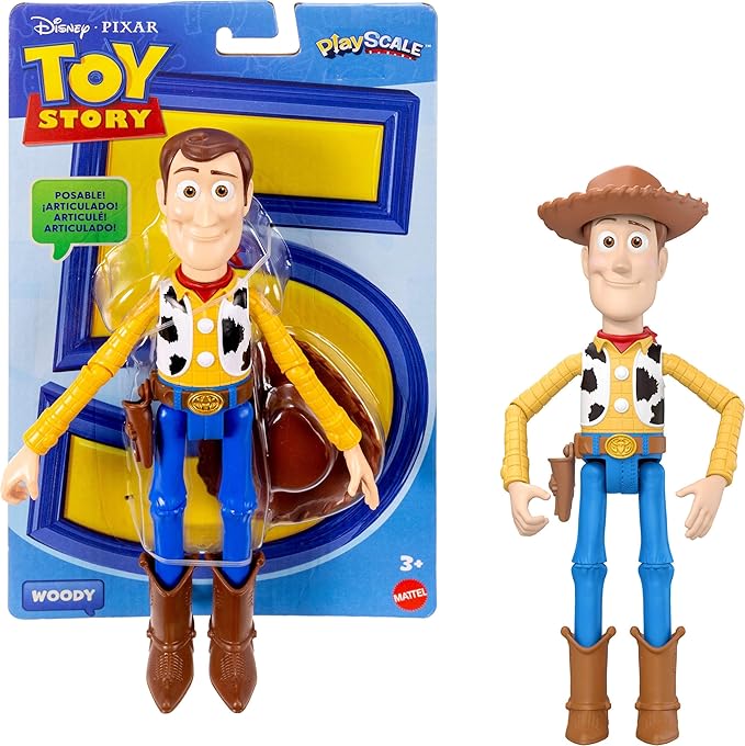 Disney Pixar Toy Story 5 Woody Action Figure – 7-Inch