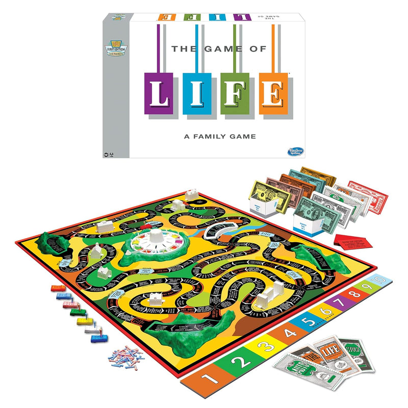 The Game Of Life With 1960 Artwork & Gameplay, Games Usa, Classic Game: Ori